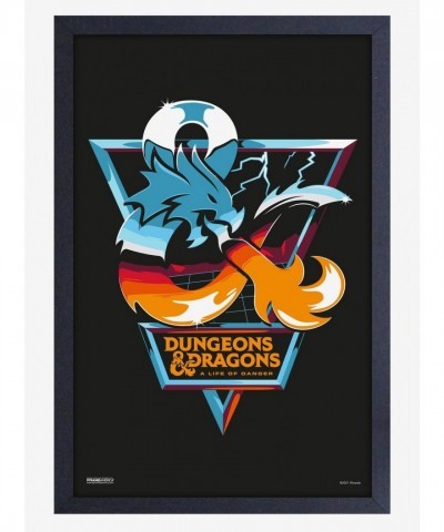 Dungeons & Dragons Life of Danger Framed Wall Art Poster