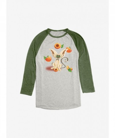 Avatar Peachy Keen Raglan T-Shirt - Official Fan Art for Men - Beige Tan