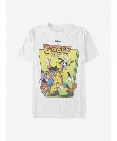 Disney Goofy Movie T-Shirt for Men - White Goof Graphic
