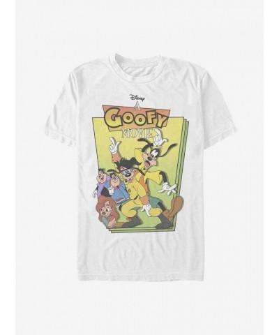 Disney Goofy Movie T-Shirt for Men - White Goof Graphic