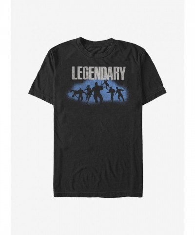 Marvel Legendary Avengers Cotton T-Shirt for Men - Black