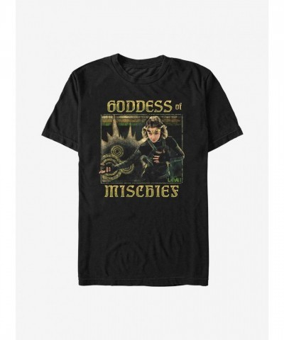 Marvel Loki Goddess Mischief Unisex T-Shirt - Black