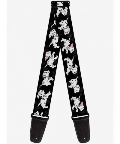 Disney 101 Dalmatians Running Paws Lightweight Guitar Strap for Kids and Adults