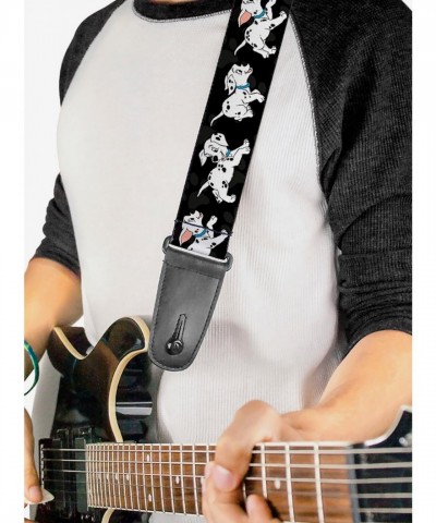 Disney 101 Dalmatians Running Paws Lightweight Guitar Strap for Kids and Adults