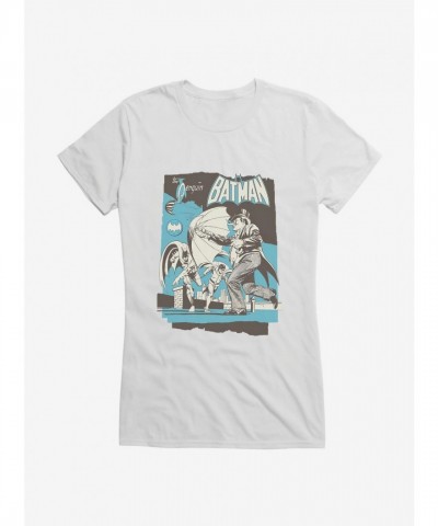 Batman Girls T-Shirt from DC Comics - Lightweight Cotton for Juniors
