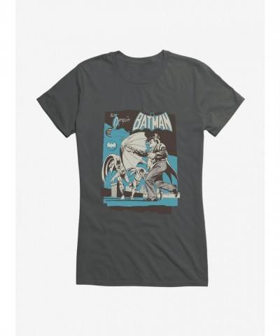Batman Girls T-Shirt from DC Comics - Lightweight Cotton for Juniors