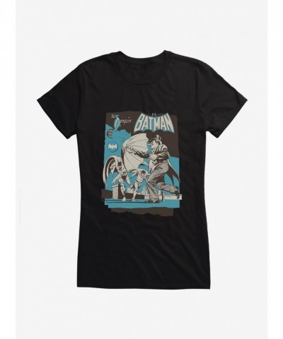 Batman Girls T-Shirt from DC Comics - Lightweight Cotton for Juniors