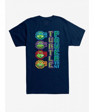 Teenage Mutant Ninja Turtles Cotton Turtle Power T-Shirt - Blue for Men