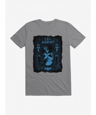 Universal Monsters Mummy Blue Tinted Graphic Tee for Men