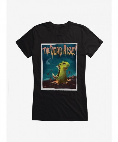 ParaNorman Dead Rise Graphic Tee for Girls - Junior Sizes in Black
