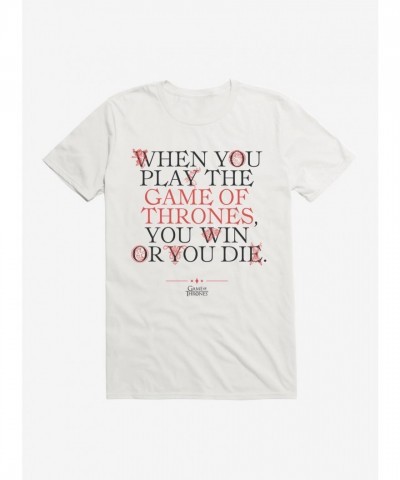 Game Of Thrones Cersi Win or Perish Quote Unisex T-Shirt
