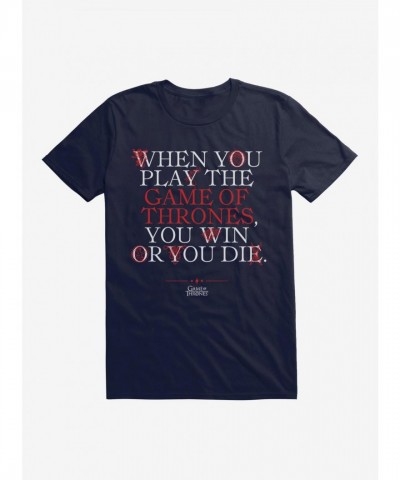 Game Of Thrones Cersi Win or Perish Quote Unisex T-Shirt