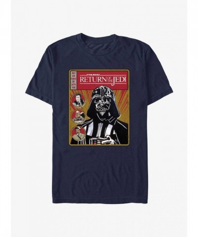 Star Wars 40th Anniversary Darth Vader T-Shirt - Blue Men's