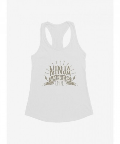Teenage Mutant Ninja Turtles Girls Lightweight Tank Top - White