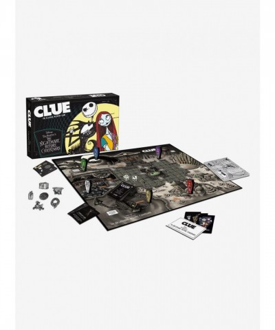 Clue: A Nightmare Before Christmas Mystery Board Game