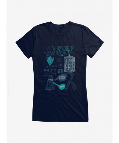 Doctor Who TARDIS Icon Tee for Girls
