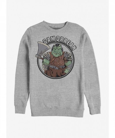 Star Wars Grey Gamorrean Crewneck Sweatshirt for Men