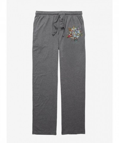 Jim Henson's Cozy Grey Fraggle Rock Pajama Pants for Men