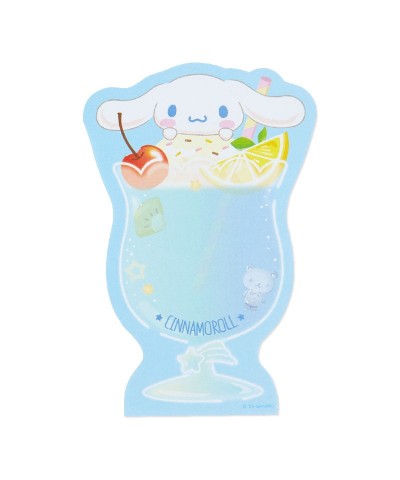 Cinnamoroll Soda Float Memo Pad - 60 Sheets of Character Fun