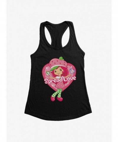 Strawberry Shortcake Spread Love Girls Tank Top