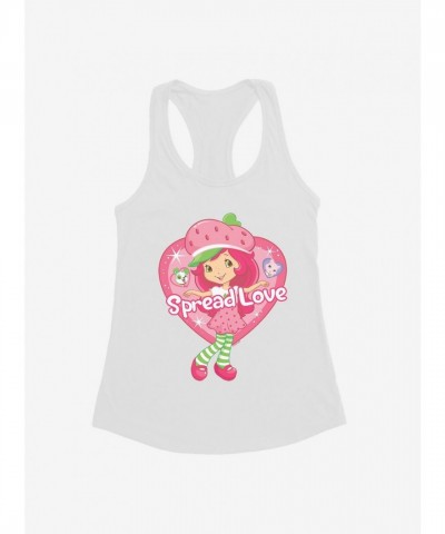 Strawberry Shortcake Spread Love Girls Tank Top