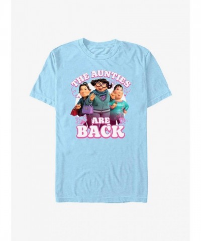 Disney Pixar Turning Red Aunties Lightweight T-Shirt - Men's Blue