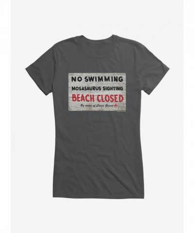 Jurassic World Dominion Swim Prohibition T-Shirt for Girls