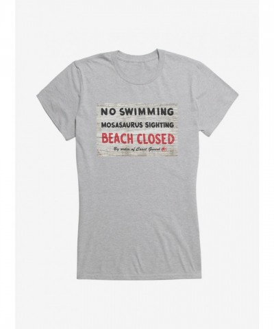 Jurassic World Dominion Swim Prohibition T-Shirt for Girls