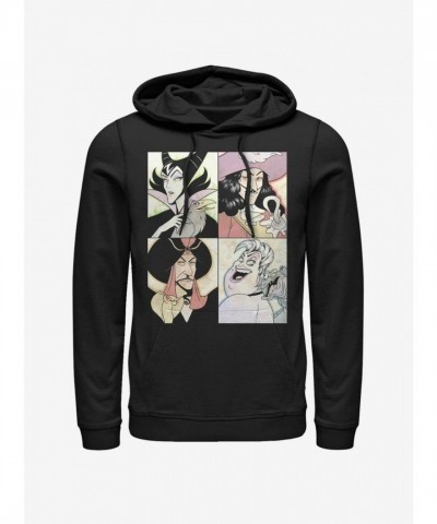 Disney Maleficent Anime Hoodie for Men - Black