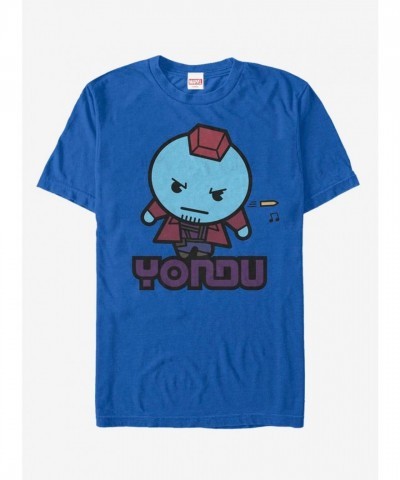 Marvel's Kawaii Yondu Guardians of the Galaxy Shirt - Men's Blue