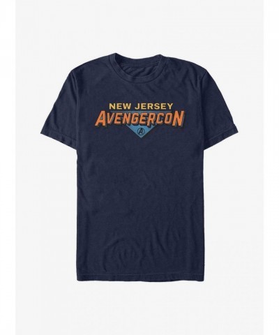 Marvel Ms. Marvel Avengers Logo Unisex T-Shirt - Blue