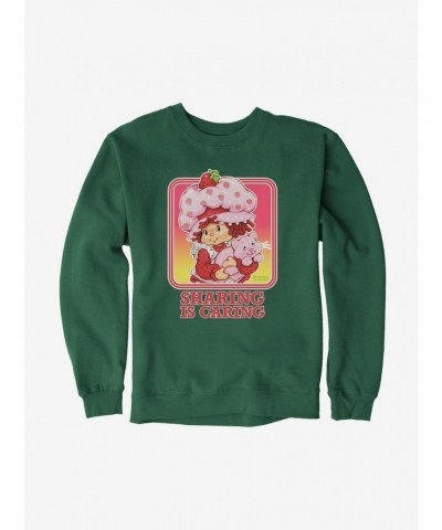 Strawberry Shortcake Classic Sharing Is Caring Unisex Sweatshirt