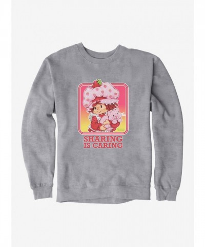 Strawberry Shortcake Classic Sharing Is Caring Unisex Sweatshirt