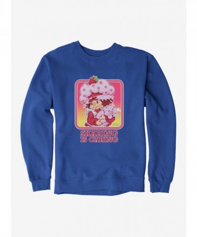 Strawberry Shortcake Classic Sharing Is Caring Unisex Sweatshirt