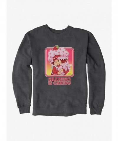 Strawberry Shortcake Classic Sharing Is Caring Unisex Sweatshirt