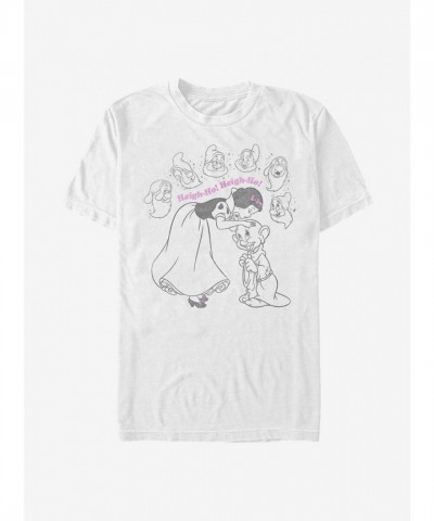 Disney Classic Snow White Heigh-Ho T-Shirt - Men's White