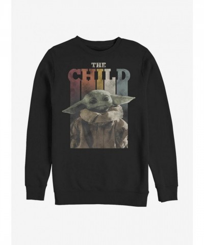 Mandalorian Child Crew Sweatshirt - Black for Men