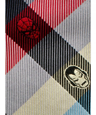 Marvel Avengers Plaid Tie for Men