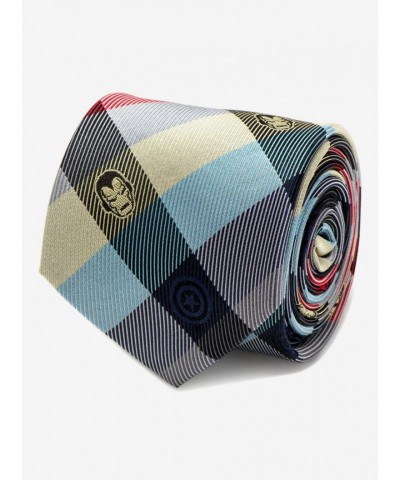 Marvel Avengers Plaid Tie for Men