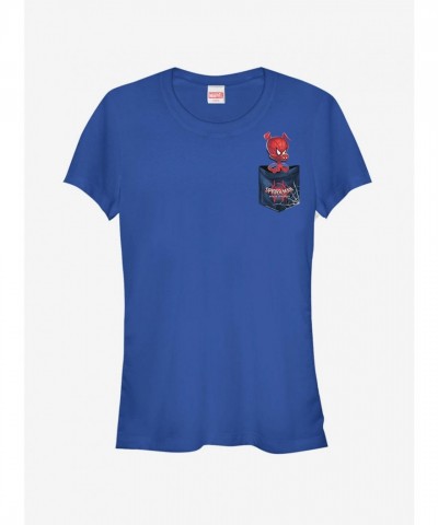 Marvel Women's Spider-Verse Grey Spider-Ham Cotton T-Shirt