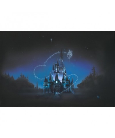 Cinderella Castle ''40 Magical Years'' by Artist Noah - Limited Edition Giclée Art