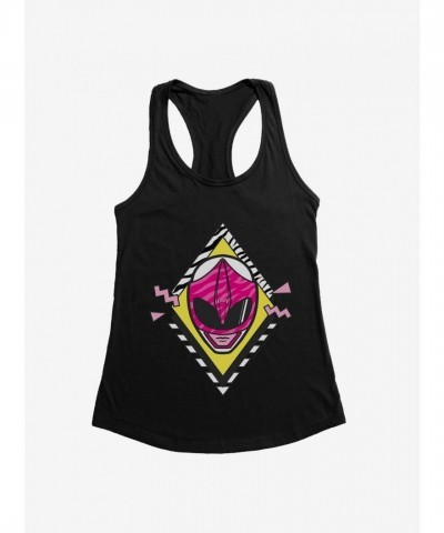 Pink Mighty Morphin Power Rangers Girls Tank Top