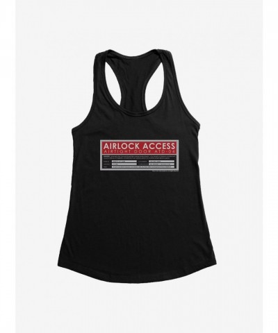 Star Trek Airlock Logo Lightweight Girls Tank Top