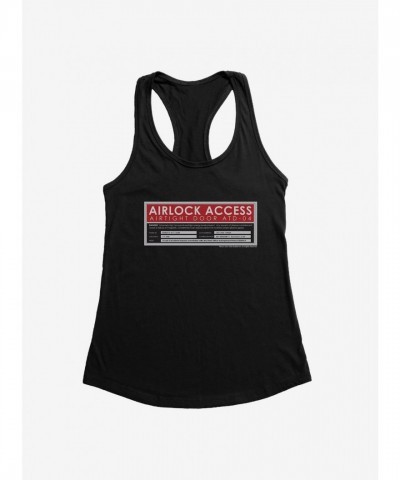 Star Trek Airlock Logo Lightweight Girls Tank Top