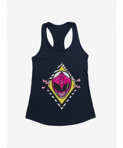 Pink Mighty Morphin Power Rangers Girls Tank Top