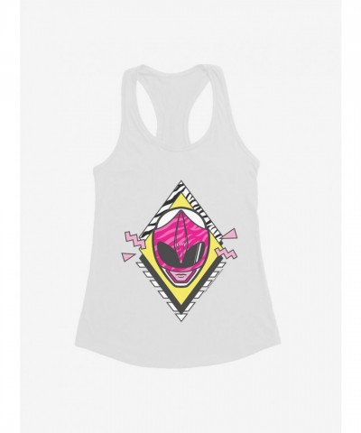 Pink Mighty Morphin Power Rangers Girls Tank Top