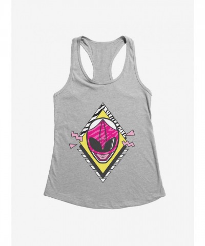 Pink Mighty Morphin Power Rangers Girls Tank Top