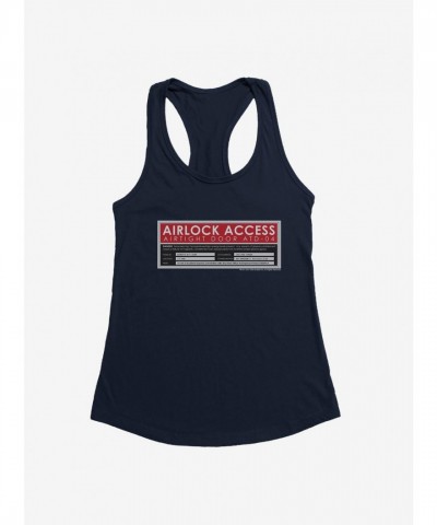 Star Trek Airlock Logo Lightweight Girls Tank Top