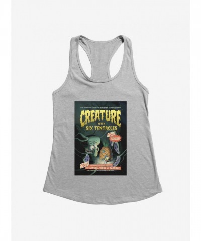SpongeBob SquarePants Tentacle Creature Girls Cotton Tank