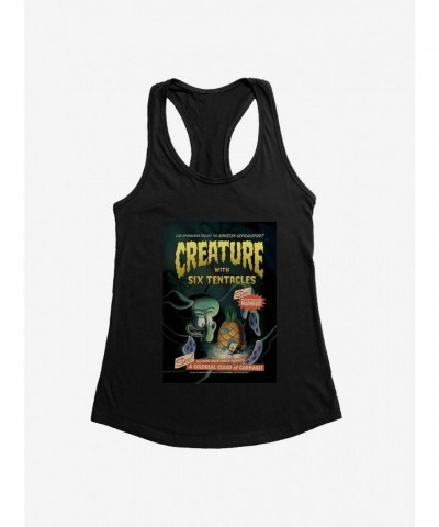 SpongeBob SquarePants Tentacle Creature Girls Cotton Tank